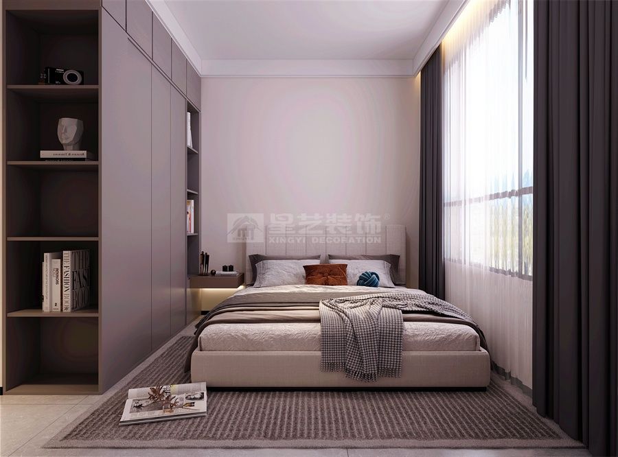 现代风格家居设计指南：客厅餐厅卧室装修效果图集(图7)