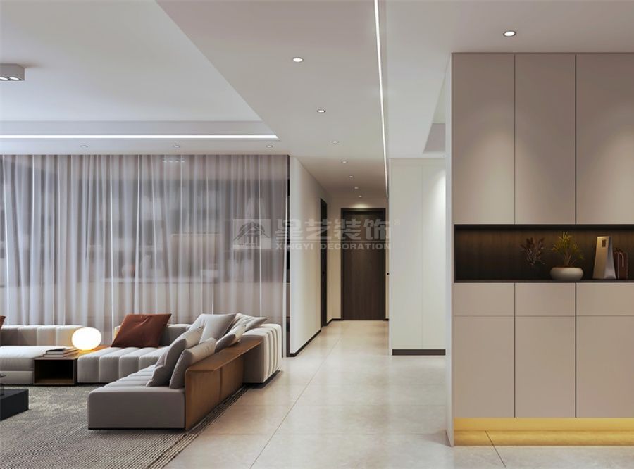 现代风格家居设计指南：客厅餐厅卧室装修效果图集(图9)