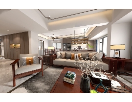 新中式风格装修设计，传承东方雅致融合现代简约美学(图2)