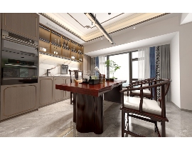 新中式风格装修设计，传承东方雅致融合现代简约美学(图9)