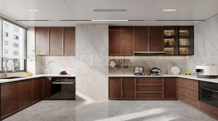 中式哲学与现代设计融合，打造宁静居住空间(图8)