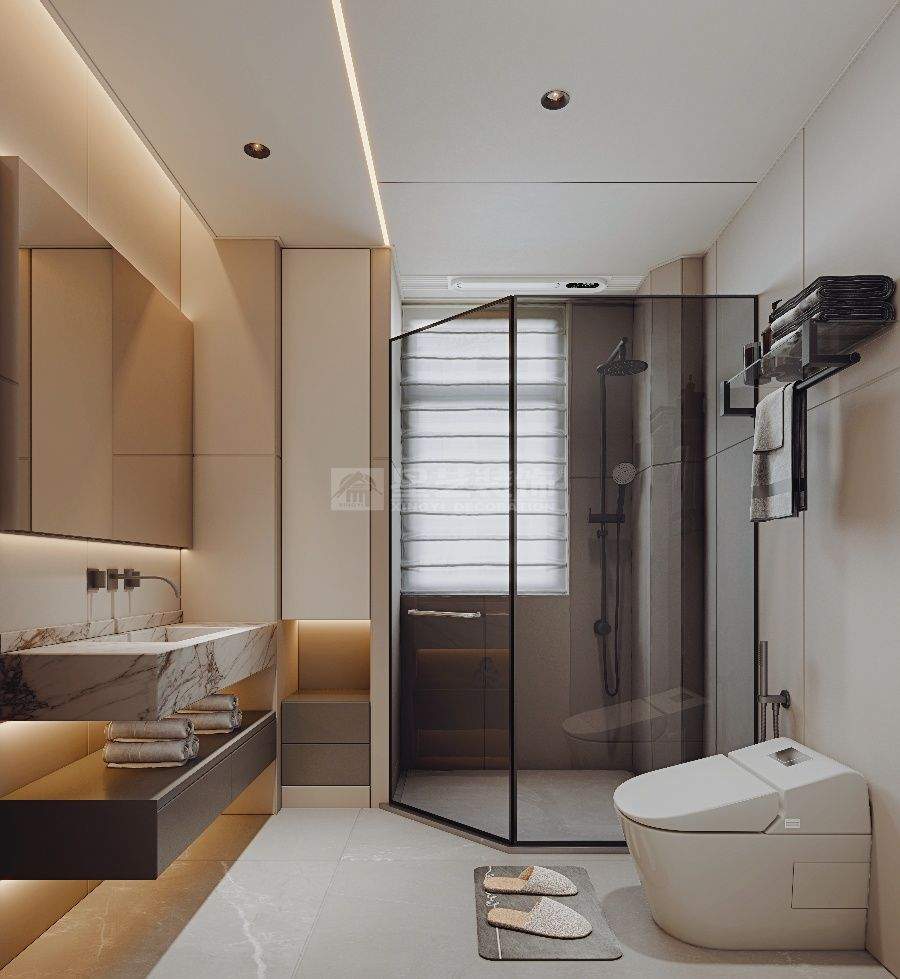 现代简约风格住宅设计，打造时尚舒适的品质生活空间(图6)