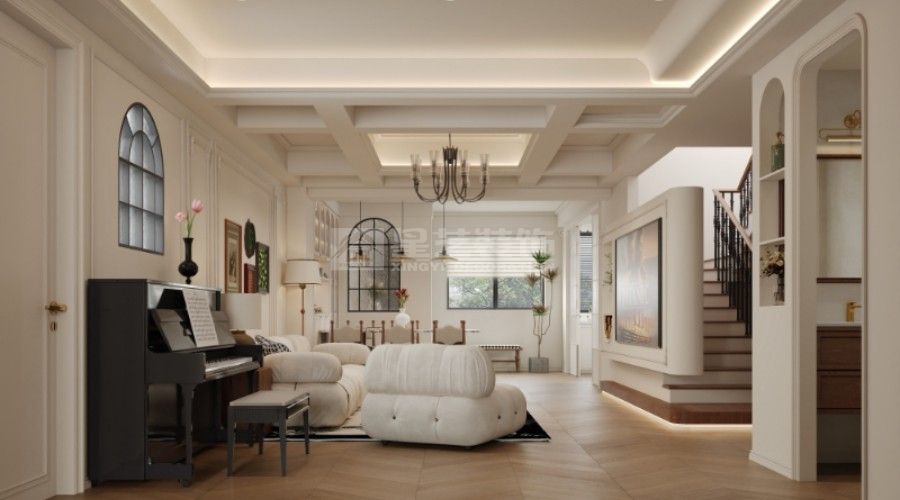 法式浪漫家居设计，优雅空间的温柔治愈美学(图2)