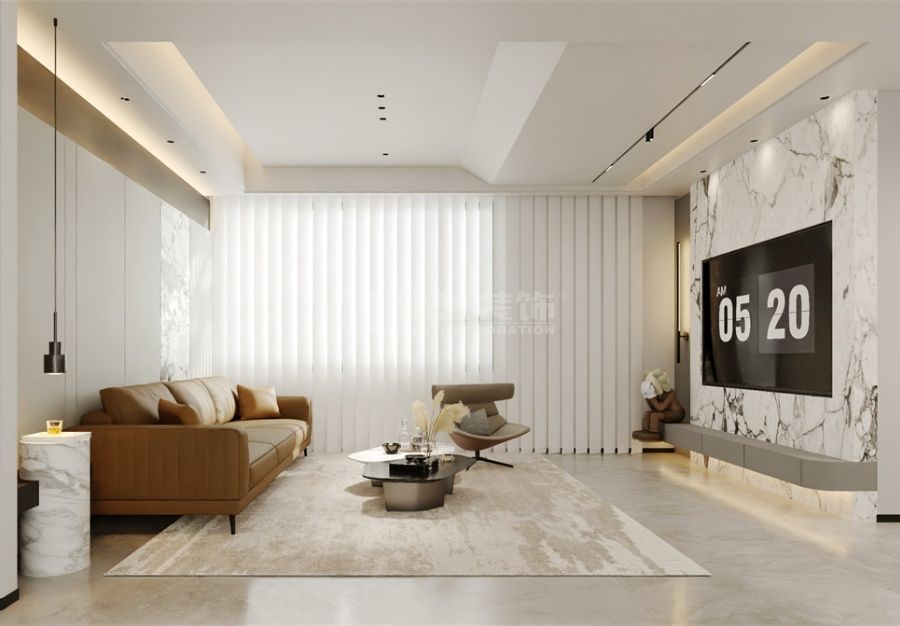 开放式厨房连通客厅设计，打造互动性强的乡村住宅空间(图1)