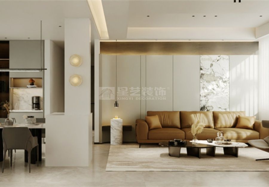 开放式厨房连通客厅设计，打造互动性强的乡村住宅空间(图2)