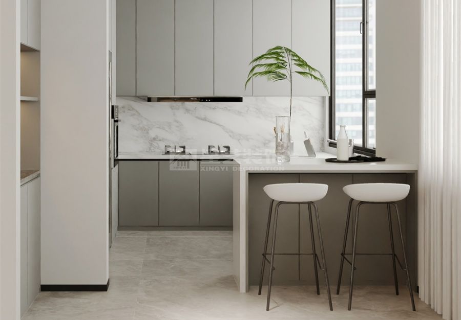 开放式厨房连通客厅设计，打造互动性强的乡村住宅空间(图7)