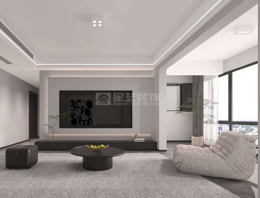 现代简约风格装修设计，打造时尚温馨家居空间(图2)