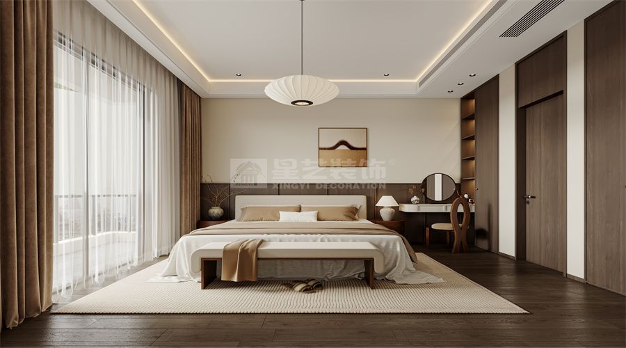 中古风室内设计融合现代极简美学打造舒适居住空间(图6)