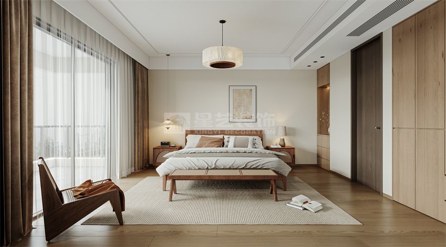 中古风室内设计融合现代极简美学打造舒适居住空间(图7)