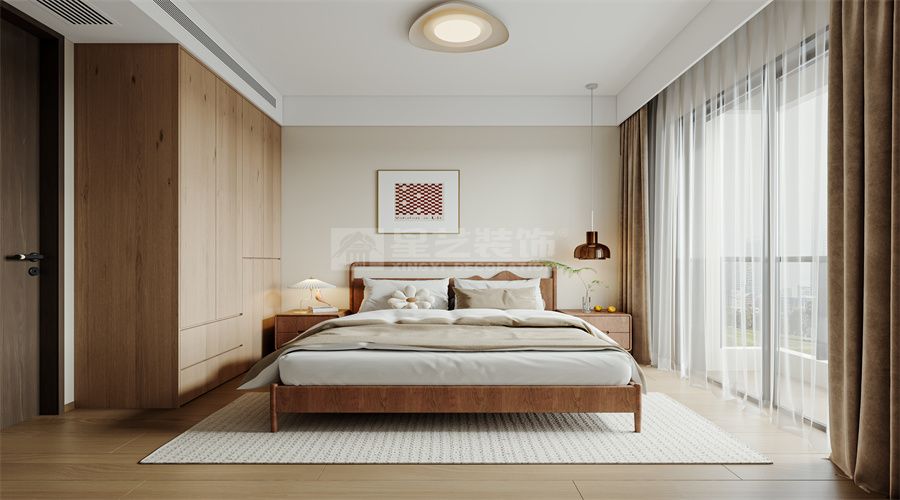 中古风室内设计融合现代极简美学打造舒适居住空间(图8)