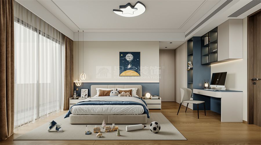 中古风室内设计融合现代极简美学打造舒适居住空间(图10)