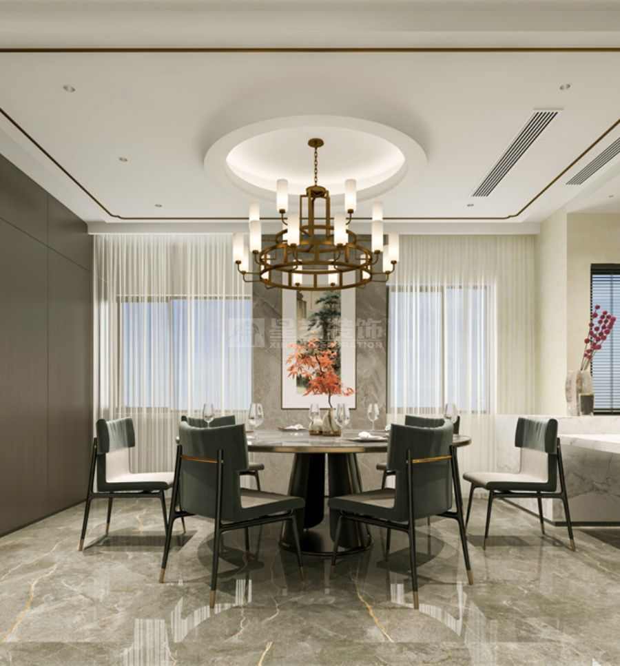 现代简约家居设计，高级黑灰配色打造品质生活空间(图2)