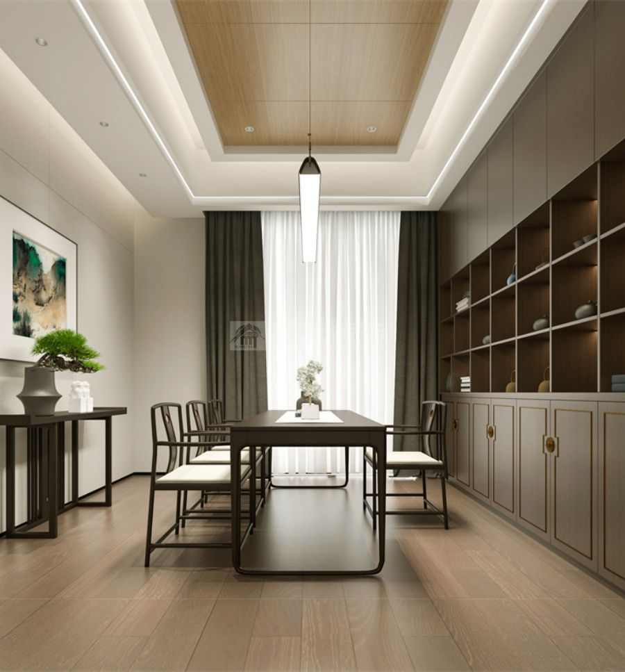 现代简约家居设计，高级黑灰配色打造品质生活空间(图11)