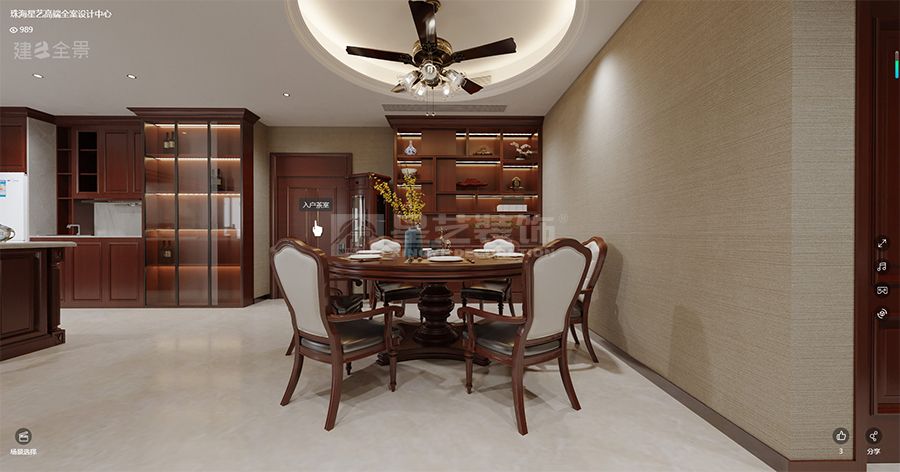 美式与新中式混搭设计打造东西融合家居美学(图5)