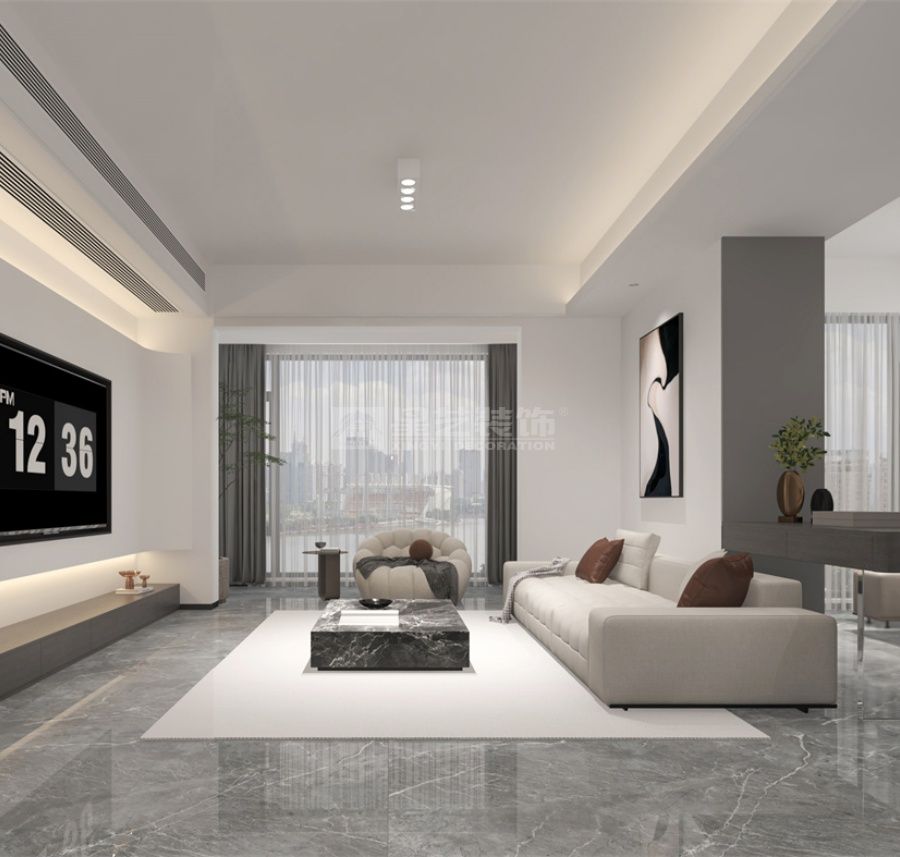 现代简约风格装修设计要点与案例展示(图3)