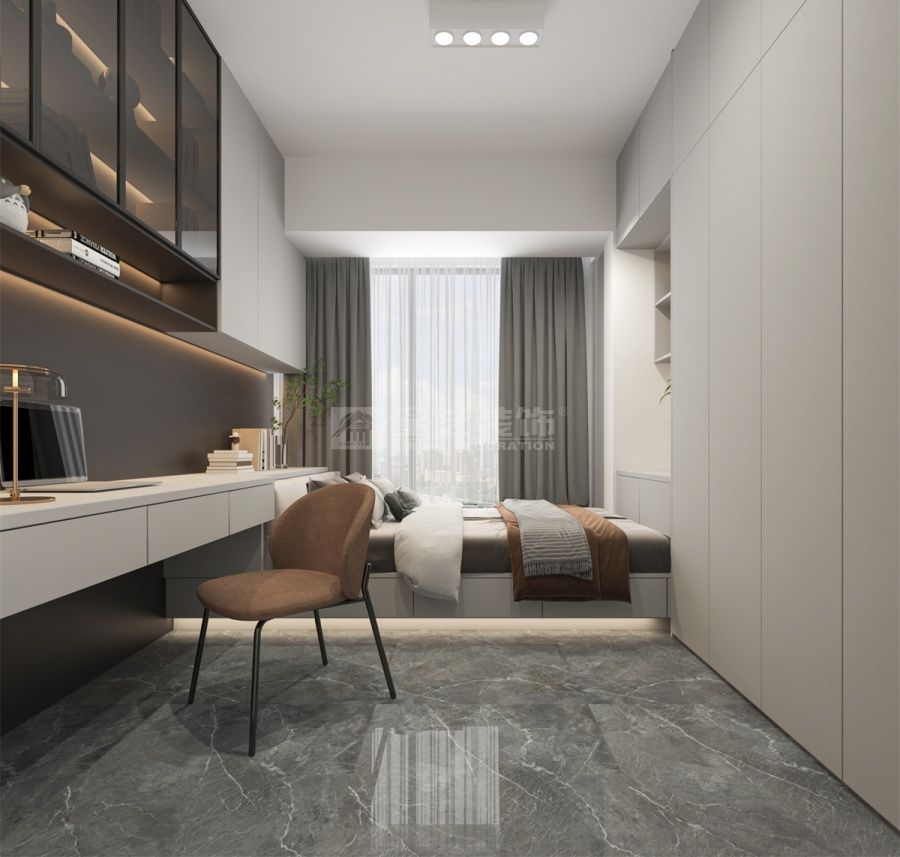 现代简约风格装修设计要点与案例展示(图13)