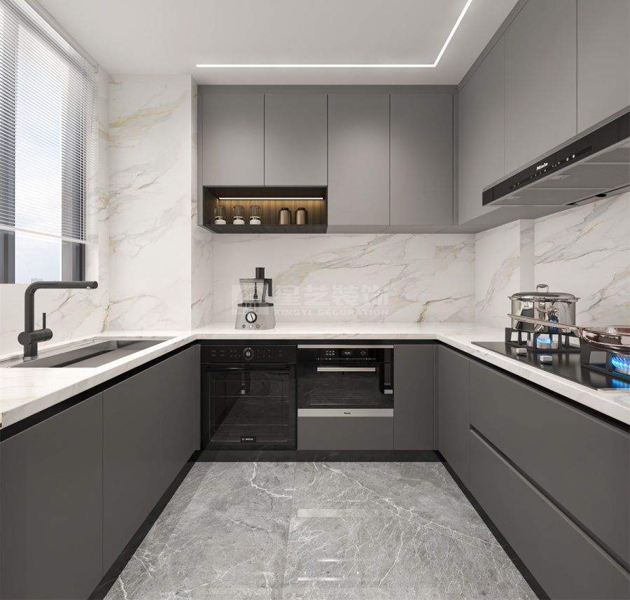 现代简约风格装修设计要点与案例展示(图10)