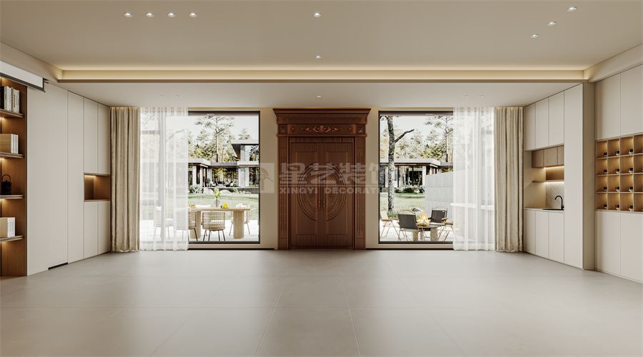 新中式禅意设计打造多功能综合空间，营造静谧平和居所氛围(图4)