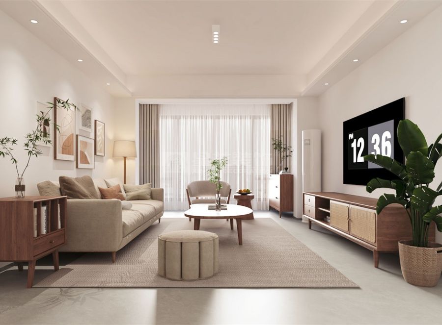 现代简约家居设计去除繁复装饰打造通透舒适空间(图2)