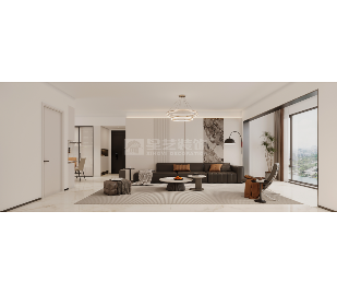 现代简约黑白风格室内设计，打造优雅大气居住空间(图2)