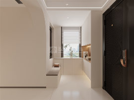 原木奶油风设计打造温馨自然家居空间(图8)