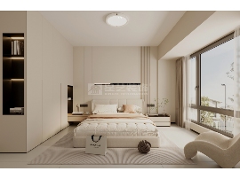 原木奶油风设计打造温馨自然家居空间(图11)