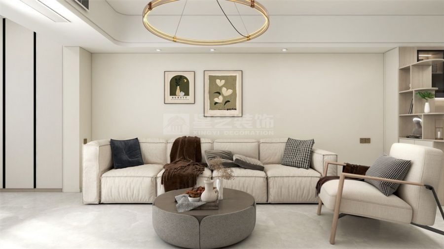 现代简约风格装修设计，打造舒适实用居家环境(图2)