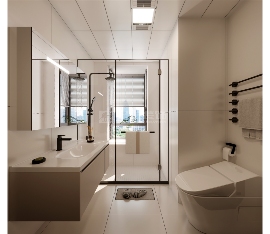 现代简约黑白风格室内设计，打造优雅大气居住空间(图7)