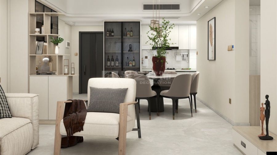 现代简约风格装修设计，打造舒适实用居家环境(图3)