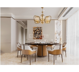 中式轻奢风格装修设计，传统与现代完美融合的品质生活空间(图2)