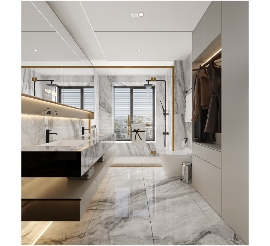 中式轻奢风格装修设计，传统与现代完美融合的品质生活空间(图7)