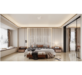 中式轻奢风格装修设计，传统与现代完美融合的品质生活空间(图8)