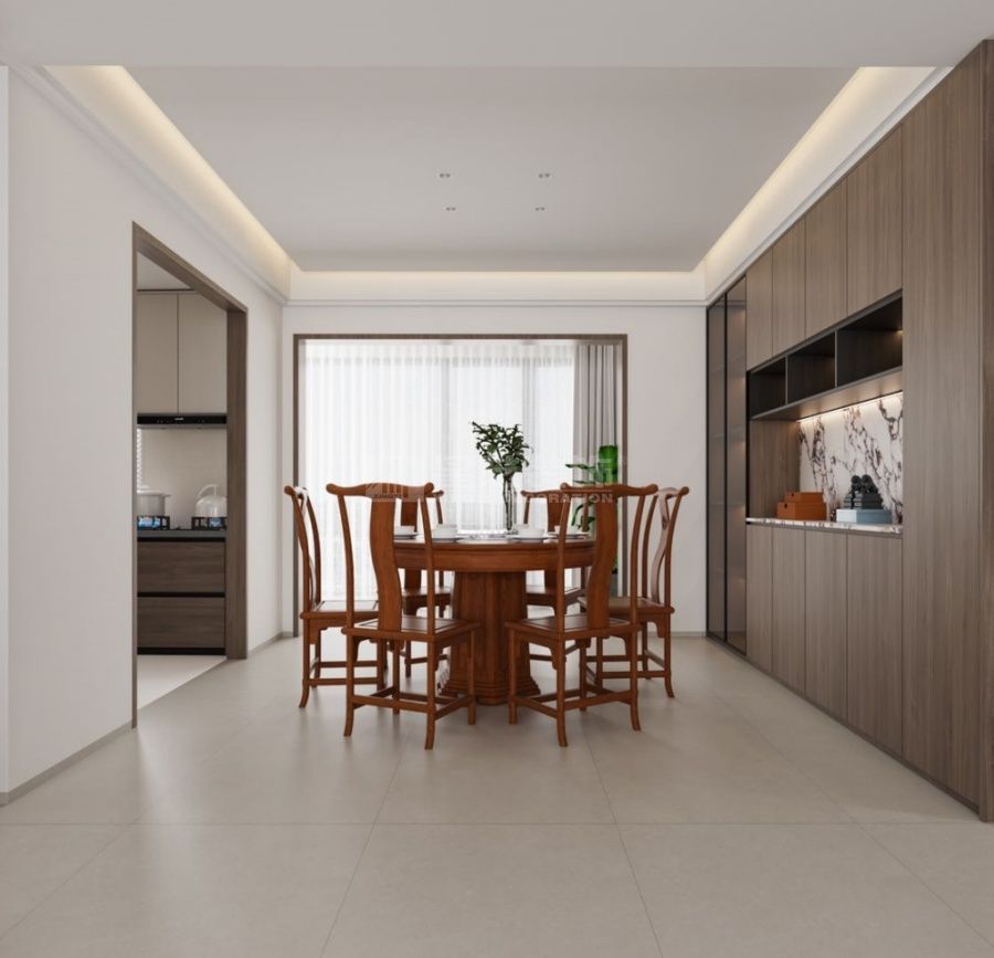 新中式风格家居设计：传统与现代完美融合的装修理念(图4)