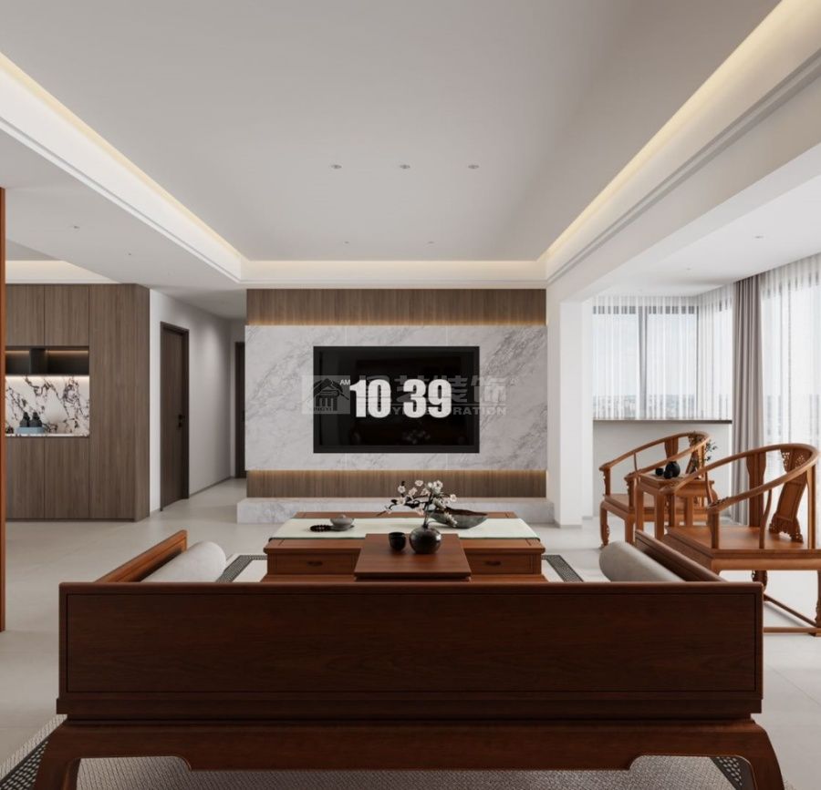 新中式风格家居设计：传统与现代完美融合的装修理念(图2)