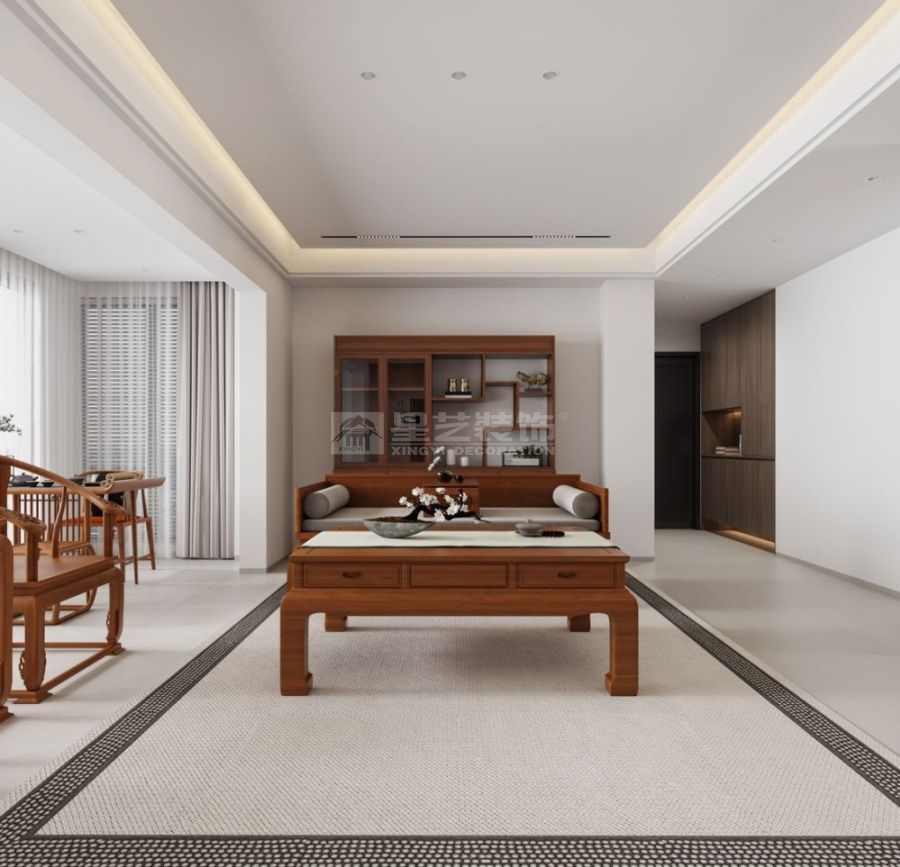 新中式风格家居设计：传统与现代完美融合的装修理念(图3)