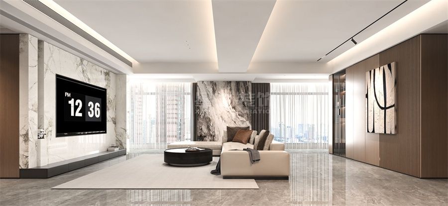 现代轻奢风格设计指南：材质品质与细节处理提升生活品味(图4)