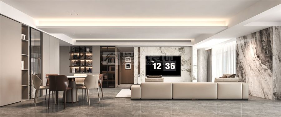 现代轻奢风格设计指南：材质品质与细节处理提升生活品味(图1)