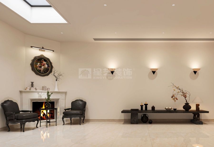 美式风格设计自由派理念，现代与古典融合的优雅家居(图1)