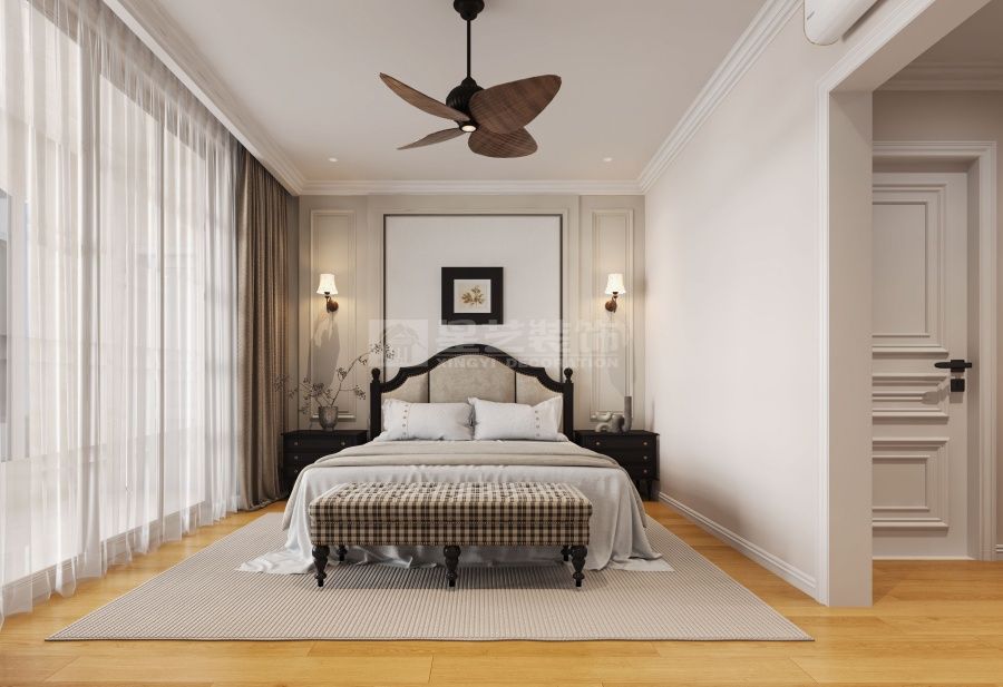 美式风格设计自由派理念，现代与古典融合的优雅家居(图8)