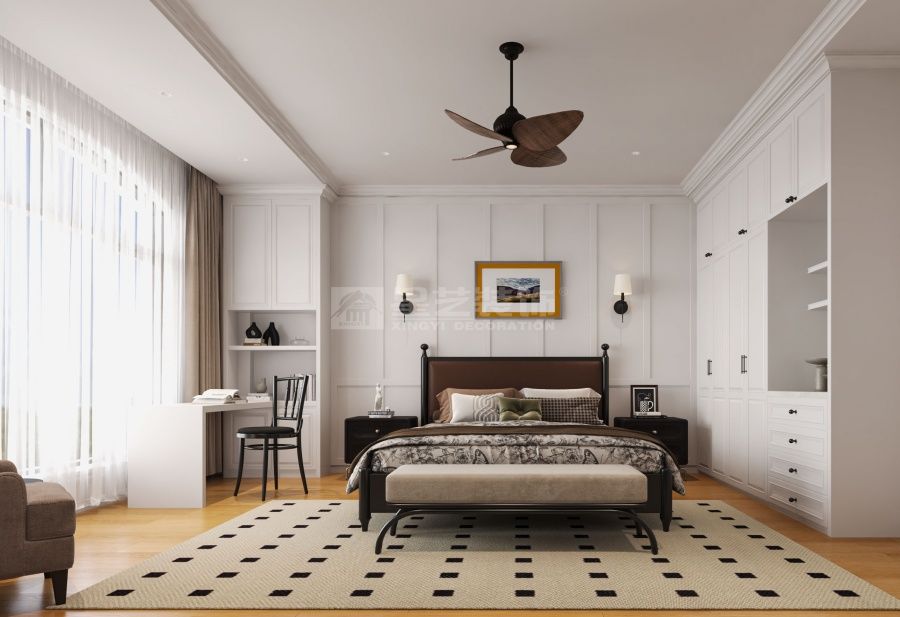 美式风格设计自由派理念，现代与古典融合的优雅家居(图10)