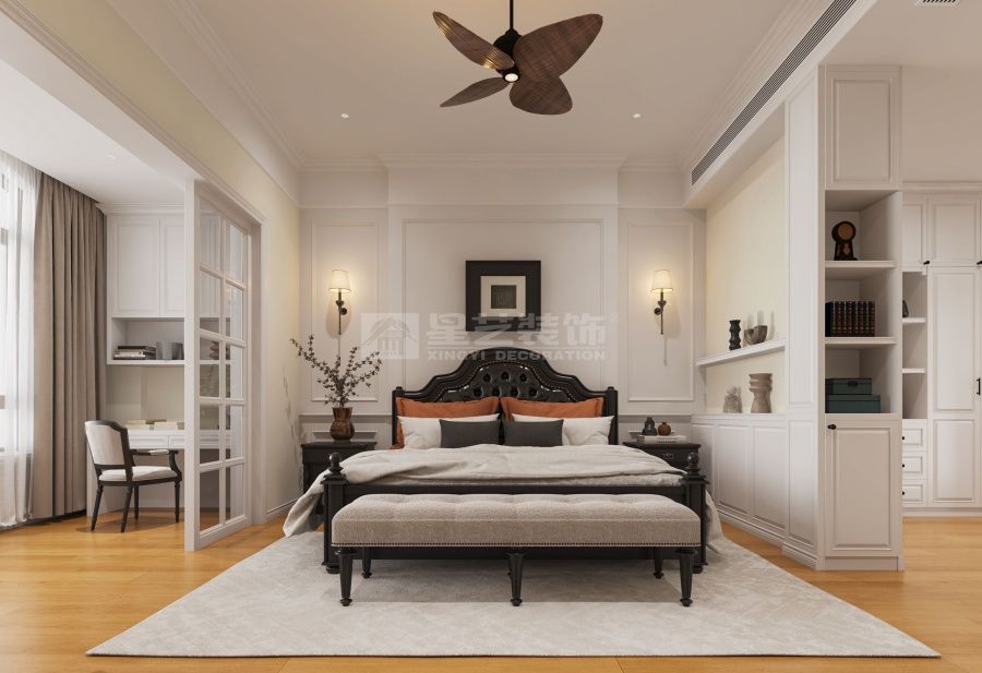 美式风格设计自由派理念，现代与古典融合的优雅家居(图12)