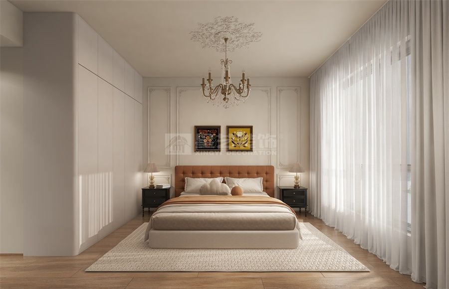 现代简约风格空间设计，直线造型与高纯度色彩搭配(图9)