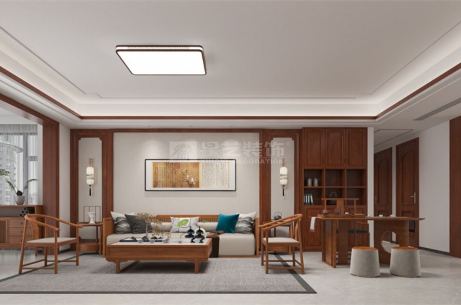 原木风格装修设计，打造自然纯净家居空间(图2)