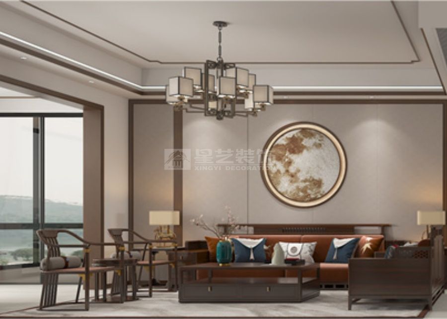 新中式风格设计精髓：古典韵味与现代简约的完美融合(图1)