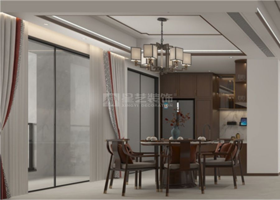 新中式风格设计精髓：古典韵味与现代简约的完美融合(图2)