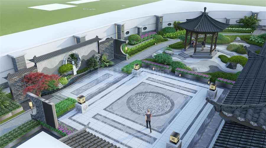 东方哲思融入企业空间设计，打造雅致商务会客环境(图3)