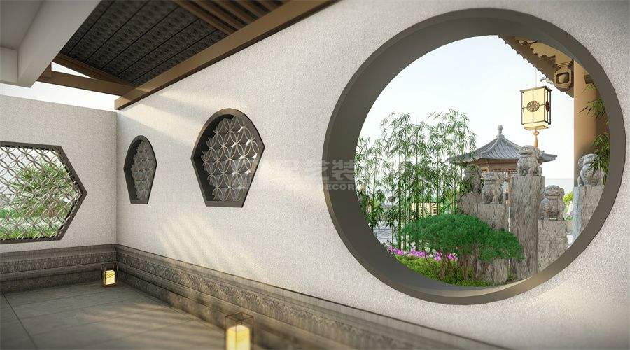 东方哲思融入企业空间设计，打造雅致商务会客环境(图5)