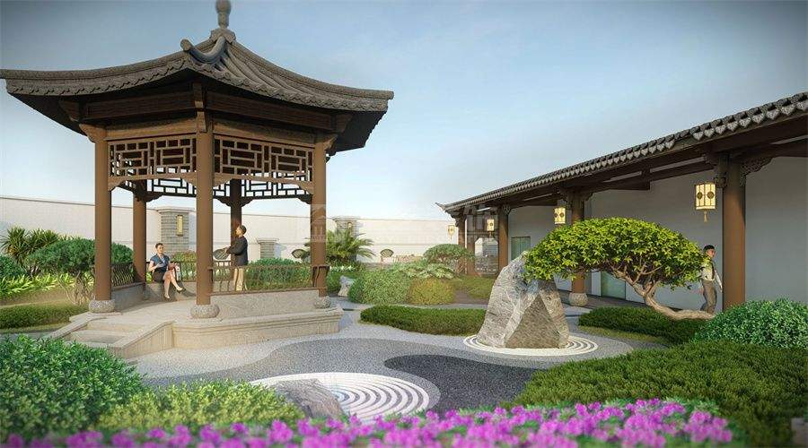 东方哲思融入企业空间设计，打造雅致商务会客环境(图8)