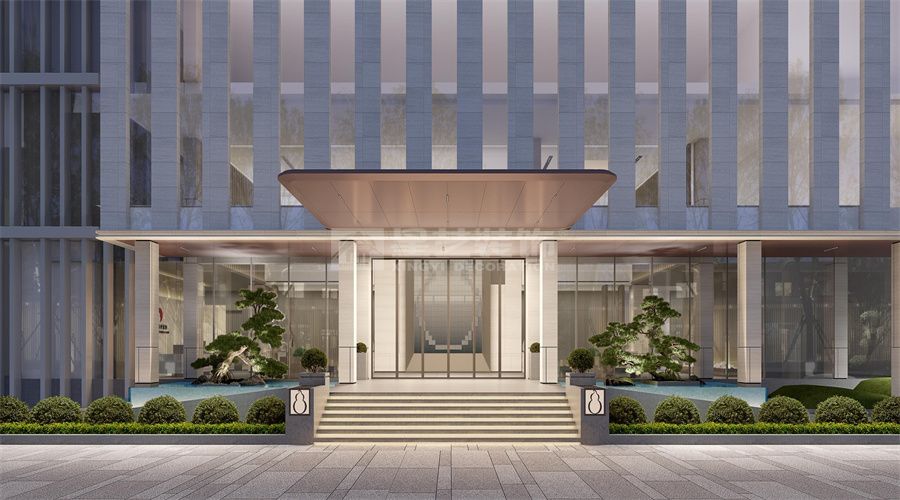 传统行业办公空间设计融合人文关怀理念案例(图1)