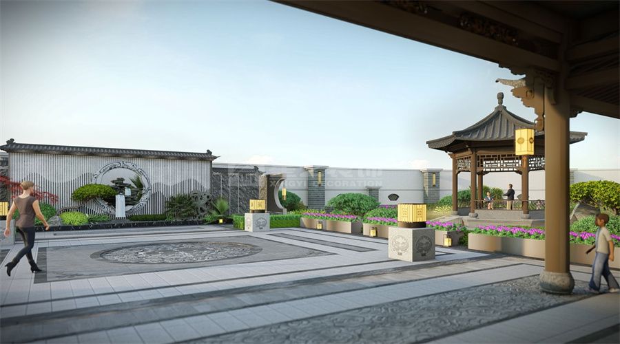 东方哲思融入企业空间设计，打造雅致商务会客环境(图10)